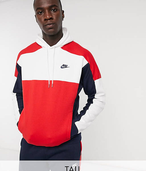 Nike Hoodie Red and Blue