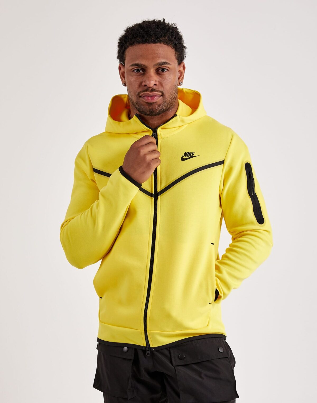 Yellow Nike Tech Hoodie