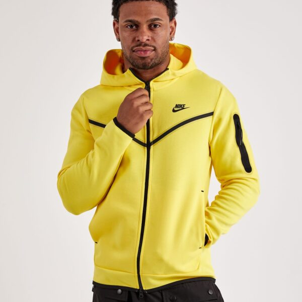 Yellow Nike Tech Hoodie