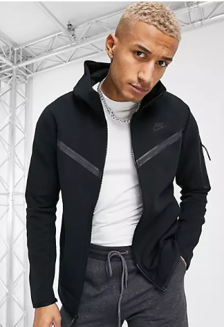 Black Nike Tech Hoodie Boys