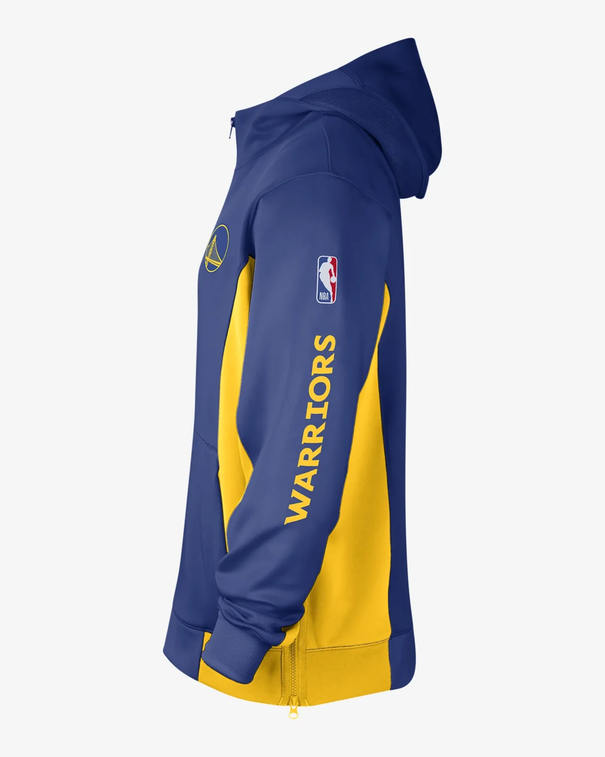 Golden State Warriors Showtime Mens Nike Dri Fit NBA Full zip Hoodie US