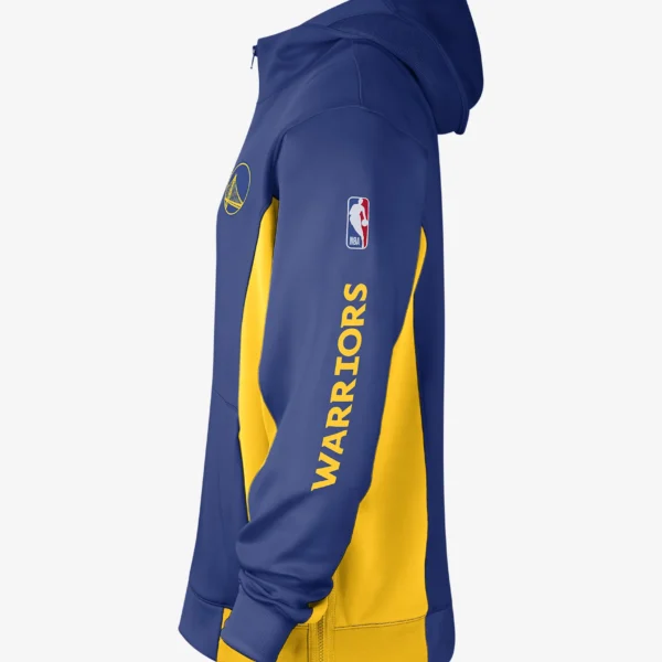 Golden State Warriors Showtime Mens Nike Dri Fit NBA Full zip Hoodie US