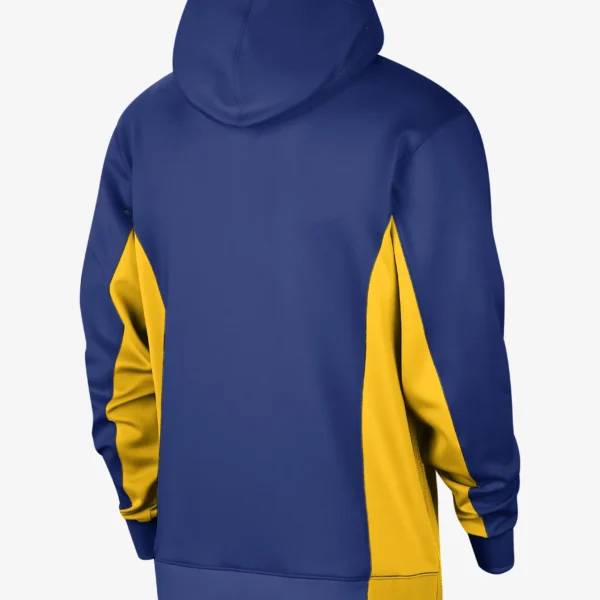 Golden State Warriors Showtime Mens Nike Dri Fit NBA Full zip Hoodie USA