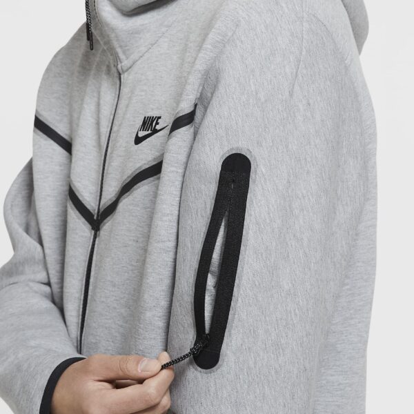 Gray Nike Tech Hoodie