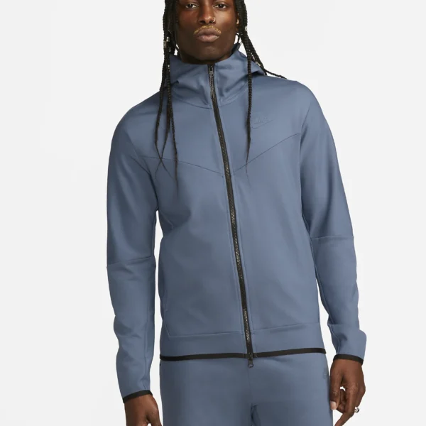 Mens Nike Sportswear Tech Fleece Taped Full zip Hoodie