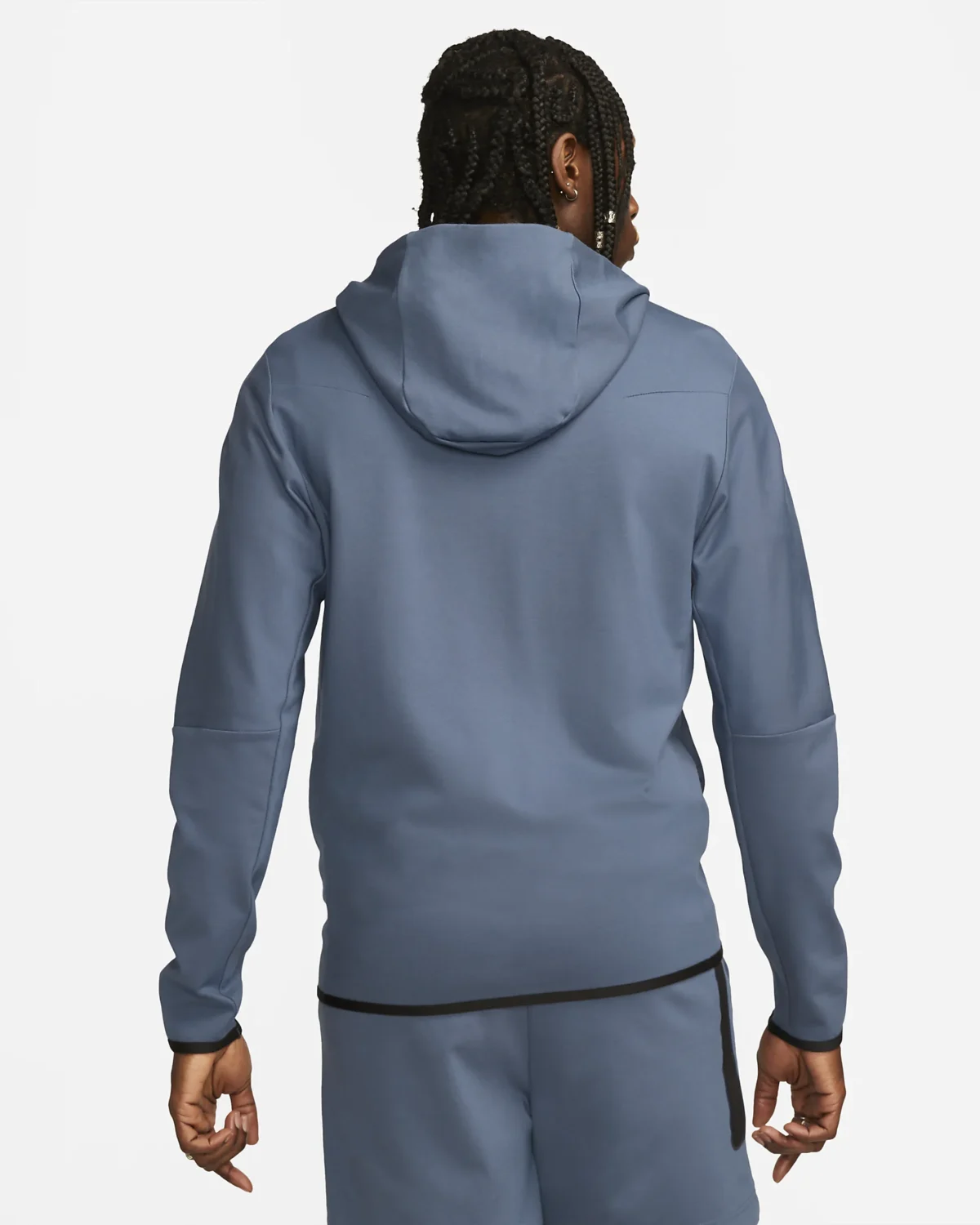 Mens Nike Sportswear Tech Fleece Taped Full zip Hoodie US