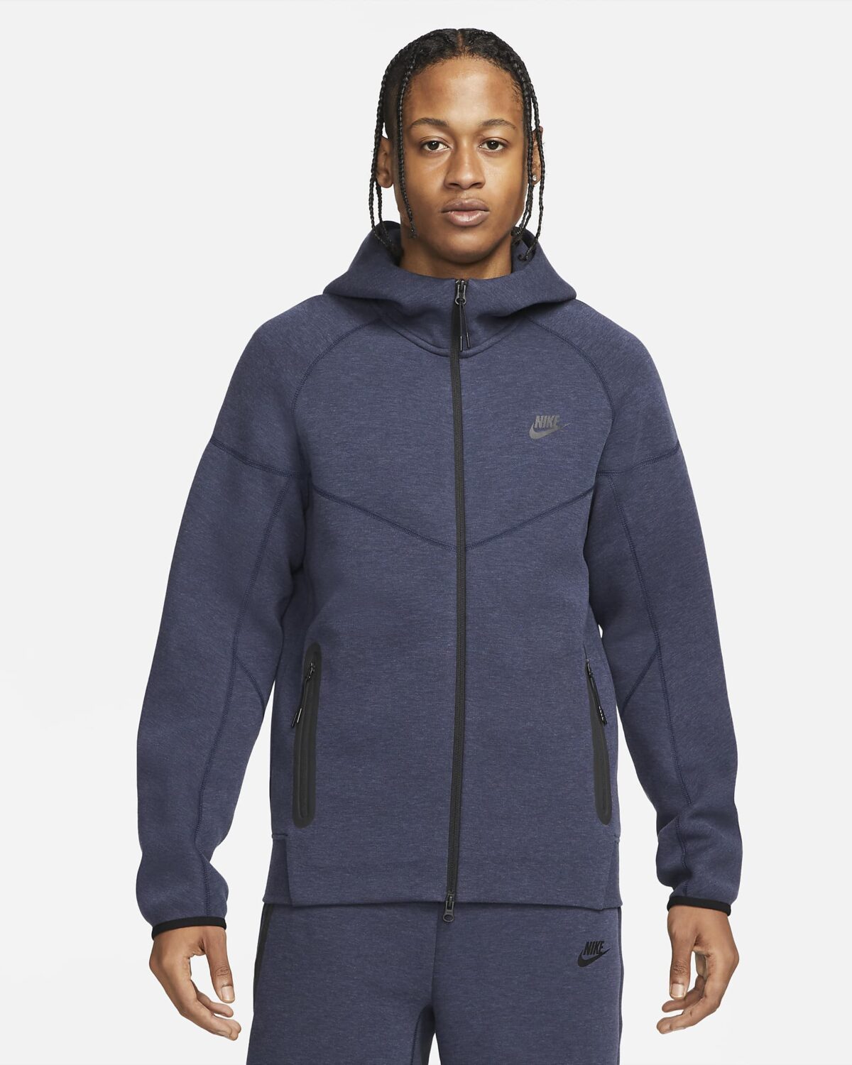 Navy Nike Tech Hoodie