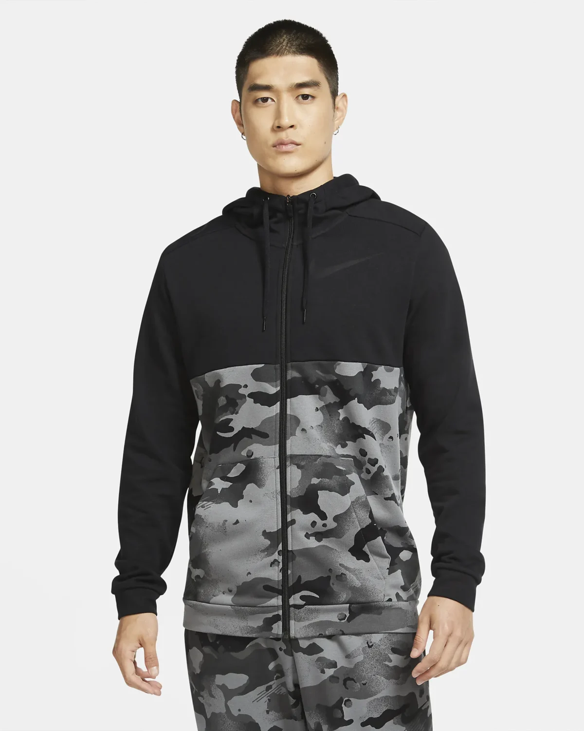 Nike Black Camo Hoodie