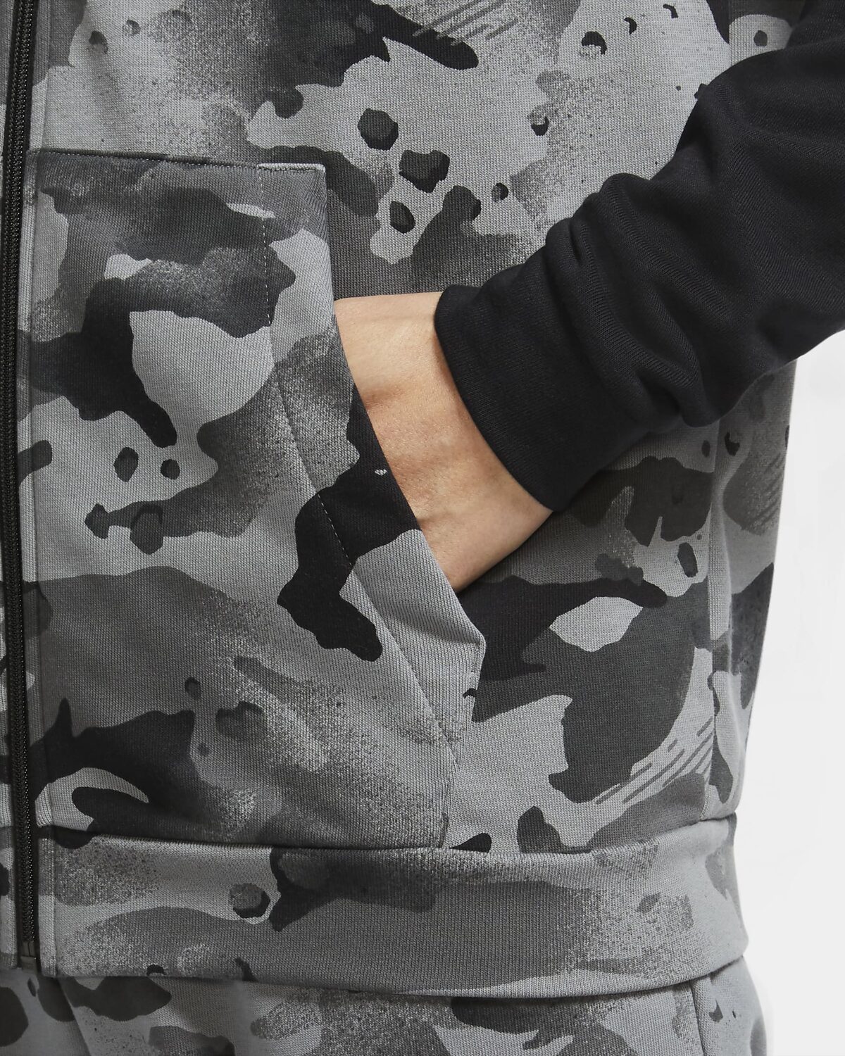 Nike Black Camo Hoodie USA