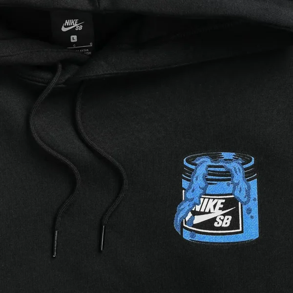 Nike SB Paint Cans Black Hoodie USA