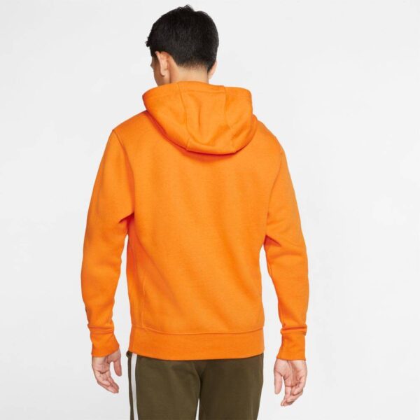 Nike Sportswear Mens Just do it Pullover Hoodie Orange US