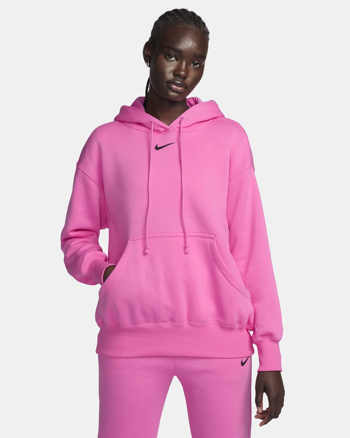 Pink Nike Phoenix Hoodie