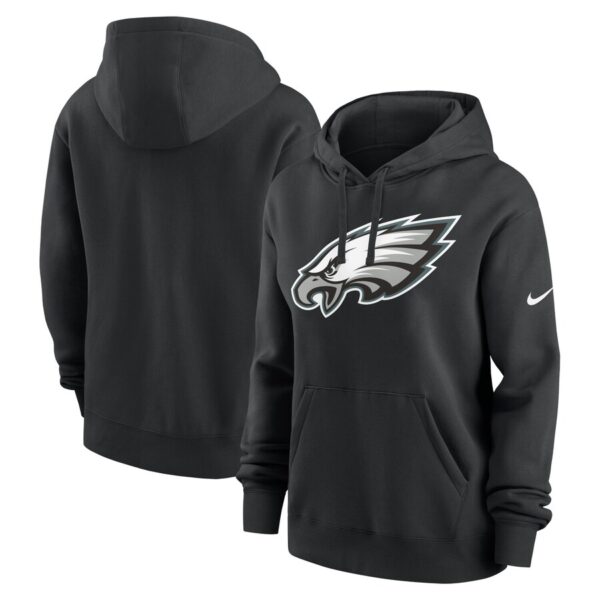 black nike eagles hoodie